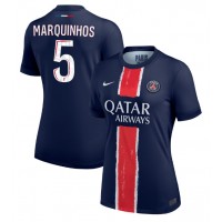 Fotbalové Dres Paris Saint-Germain Marquinhos #5 Dámské Domácí 2024-25 Krátký Rukáv